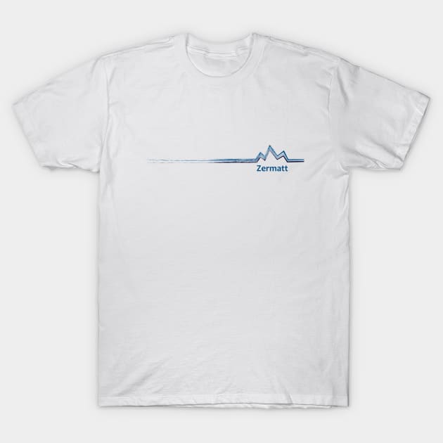 zermatt switzerland T-Shirt by leewarddesign